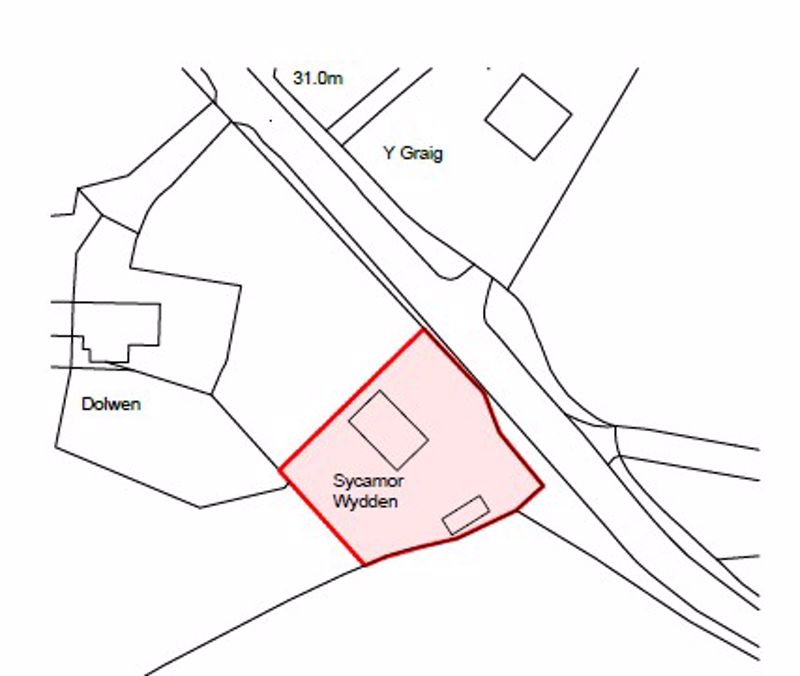 Site Plan of original Bungalow
